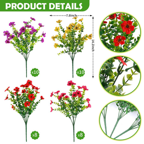 Rowfad outdoor-silk-mums-closeup highlights realistic texture suited for outdoor decor