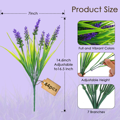 Rowfad purple lavender flower for patio adds vibrant color and UV resistance