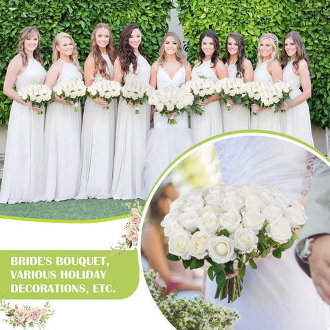 Rowfad wedding centerpiece setup with roses for a timeless tablescape