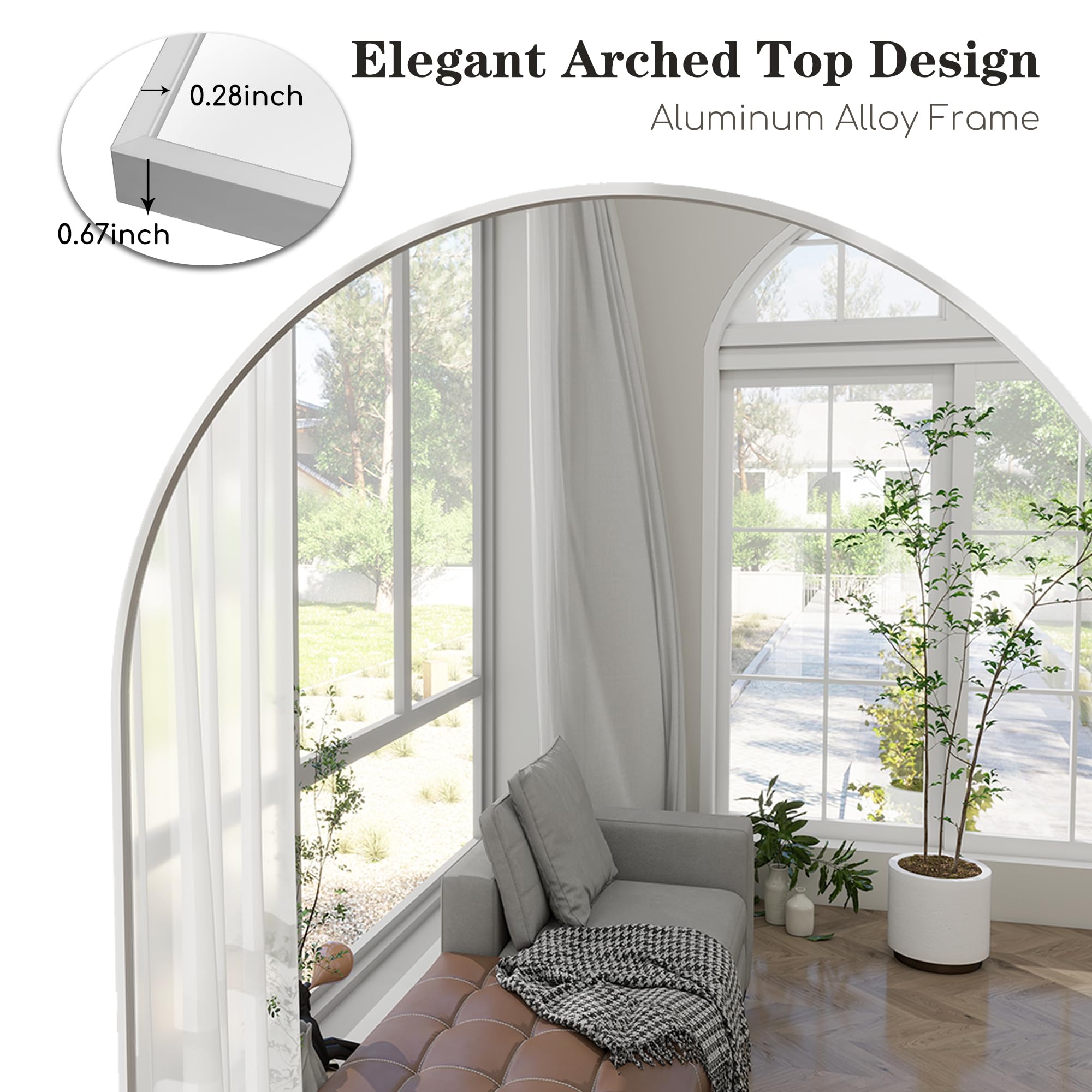 Rowjut easy installation with included hardware for flexible placement.