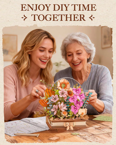 rowood mix and match bouquet kit enables personalized home decor.