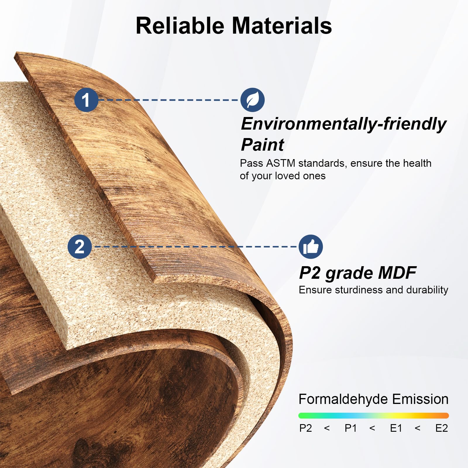 Roxibelt K1 X-frame and anti-tip enhance stability in daily use