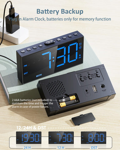 Roxicosly 12/24h formats with DST support for accurate time