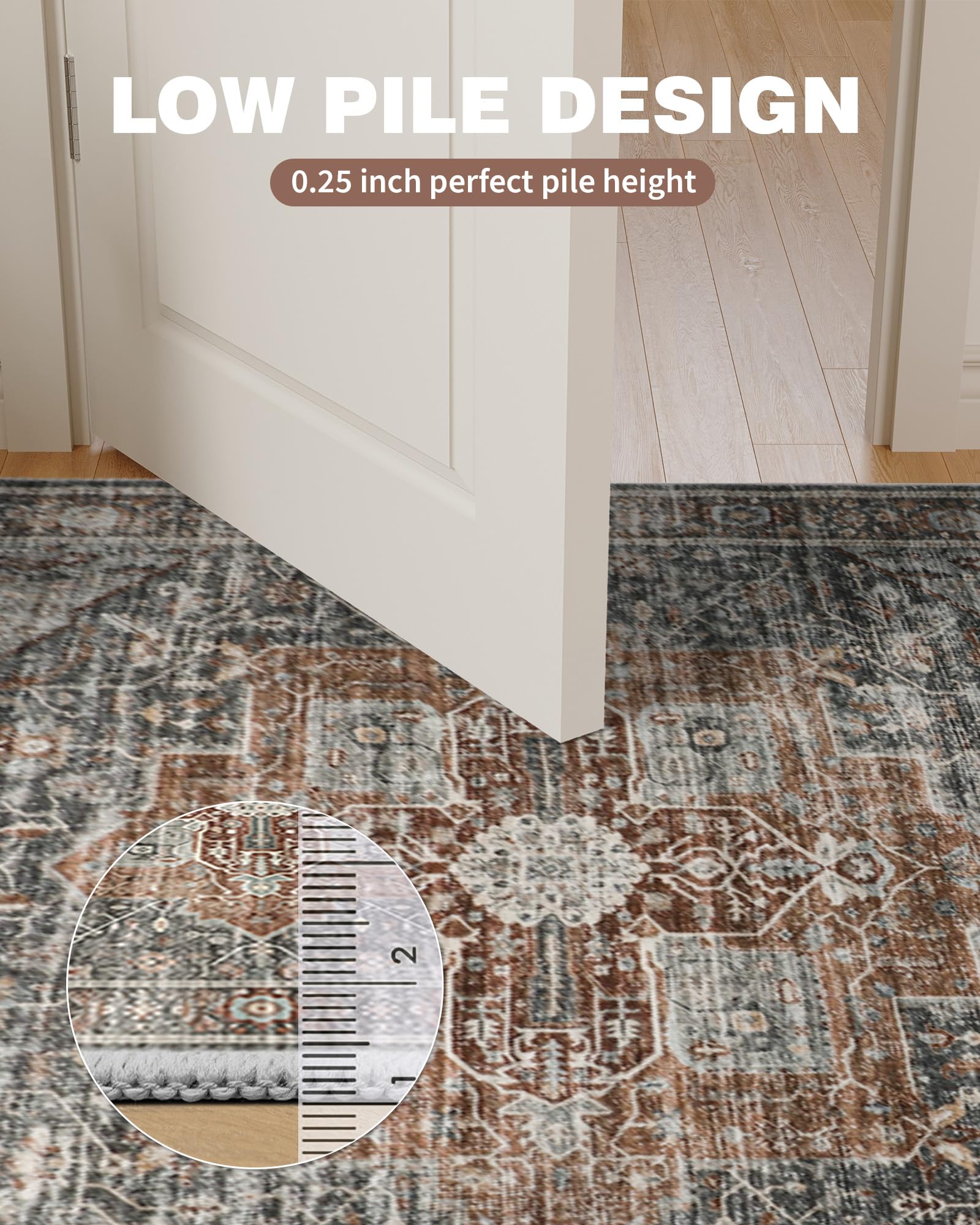 Roxstand rug creases on arrival relax after placement