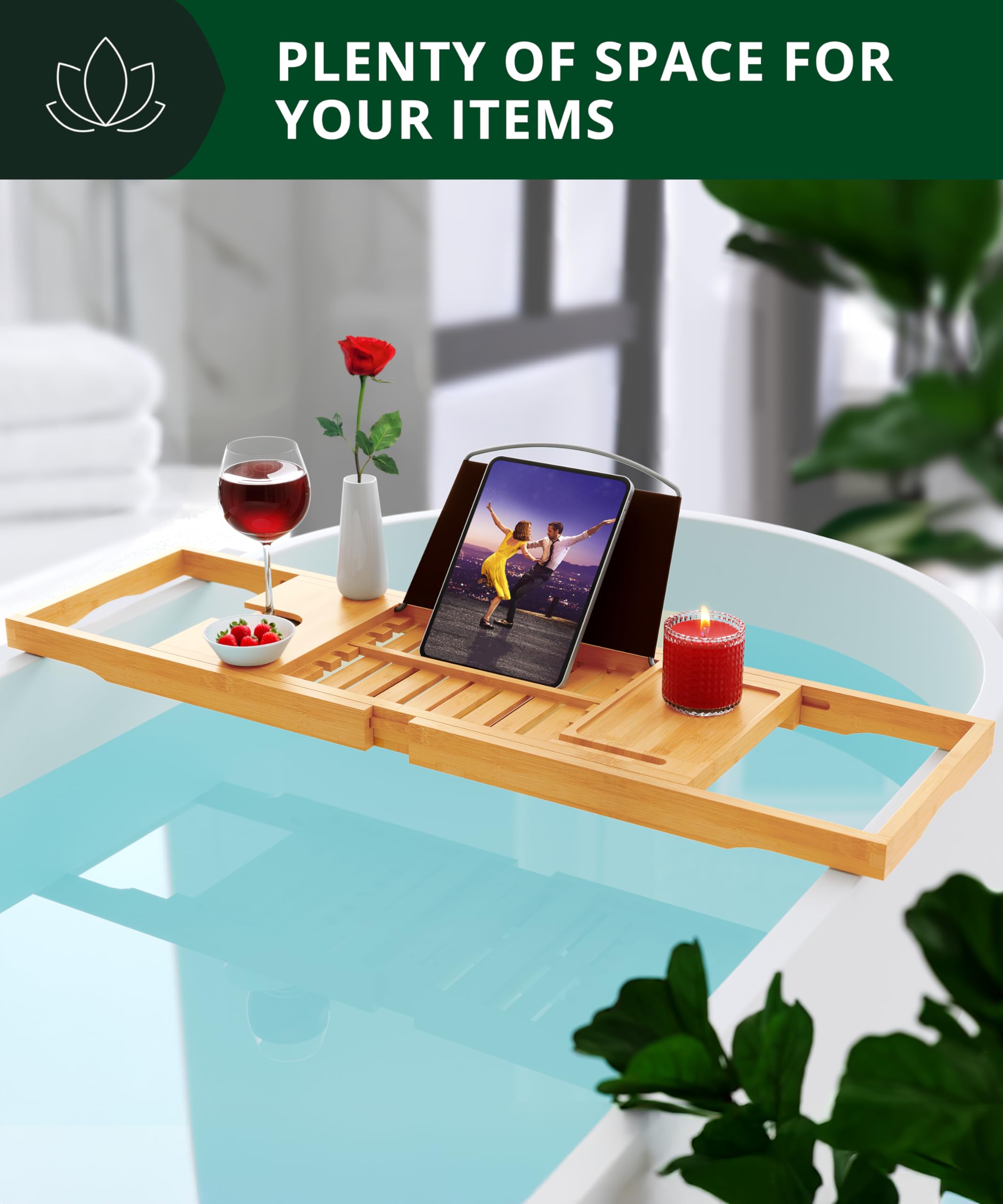 ROYAL CRAFT WOOD tray with water-resistant varnish protects against splashes.