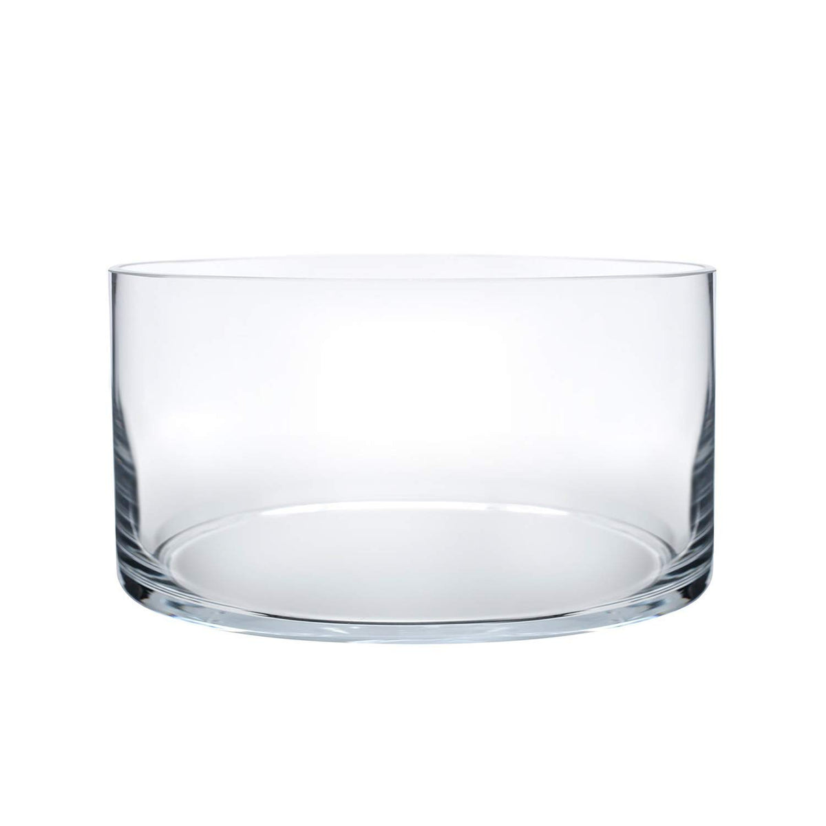 Royal Imports flower vase cylinder 4-inch tall showcases sleek centerpiece for elegant tables.