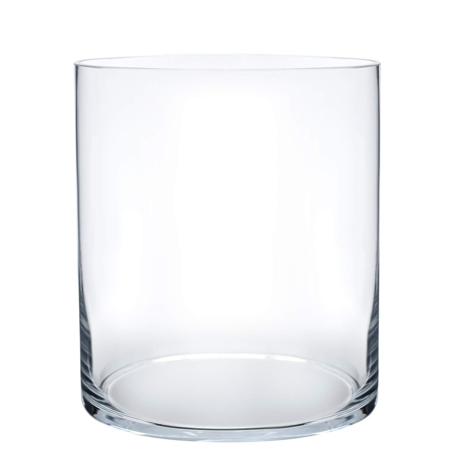 Royal Imports flower vase cylinder 8in highlights blooms for elegant centerpieces