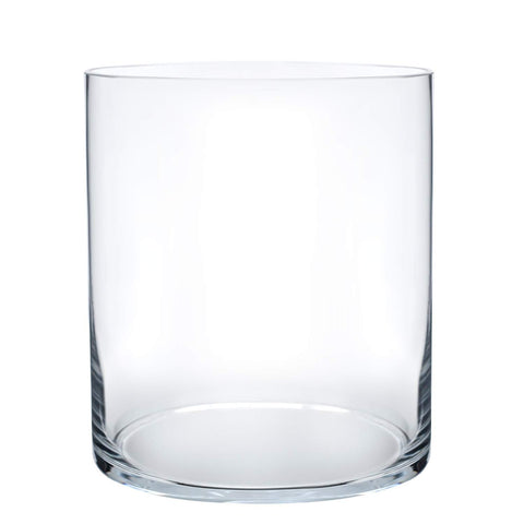Royal Imports flower vase cylinder 8in highlights blooms for elegant centerpieces