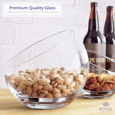 Royal Imports transparent snack dish doubles as a candy bowl for gatherings