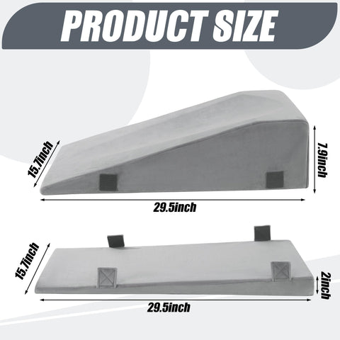 ROYALAY leg elevation pillow set with two pillows for versatile leg elevation.