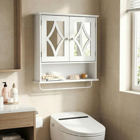 RoyalCraft open-door interior view shows accessible storage for busy morning routines.