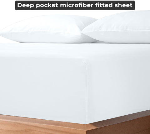 Royale Linens stain-resistant finish keeps sheets looking clean.