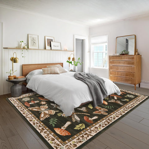 ROYHOME versatile rug suits kitchens, living rooms, bedrooms, and entryways.