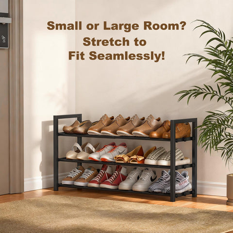 Roylvan space-saving vertical storage fits tight entryways and small closets.
