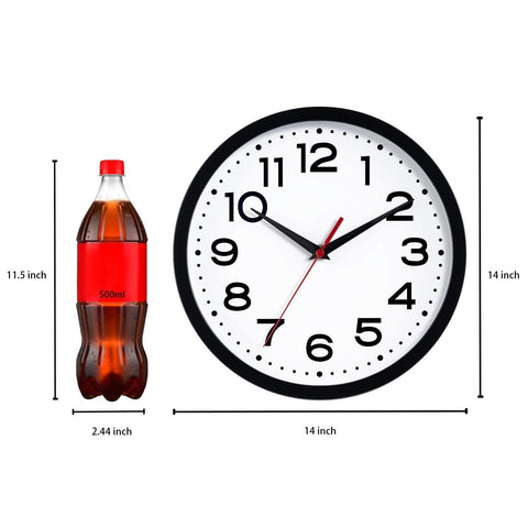 Roymnie battery-operated clock with simple setup and reliable timekeeping