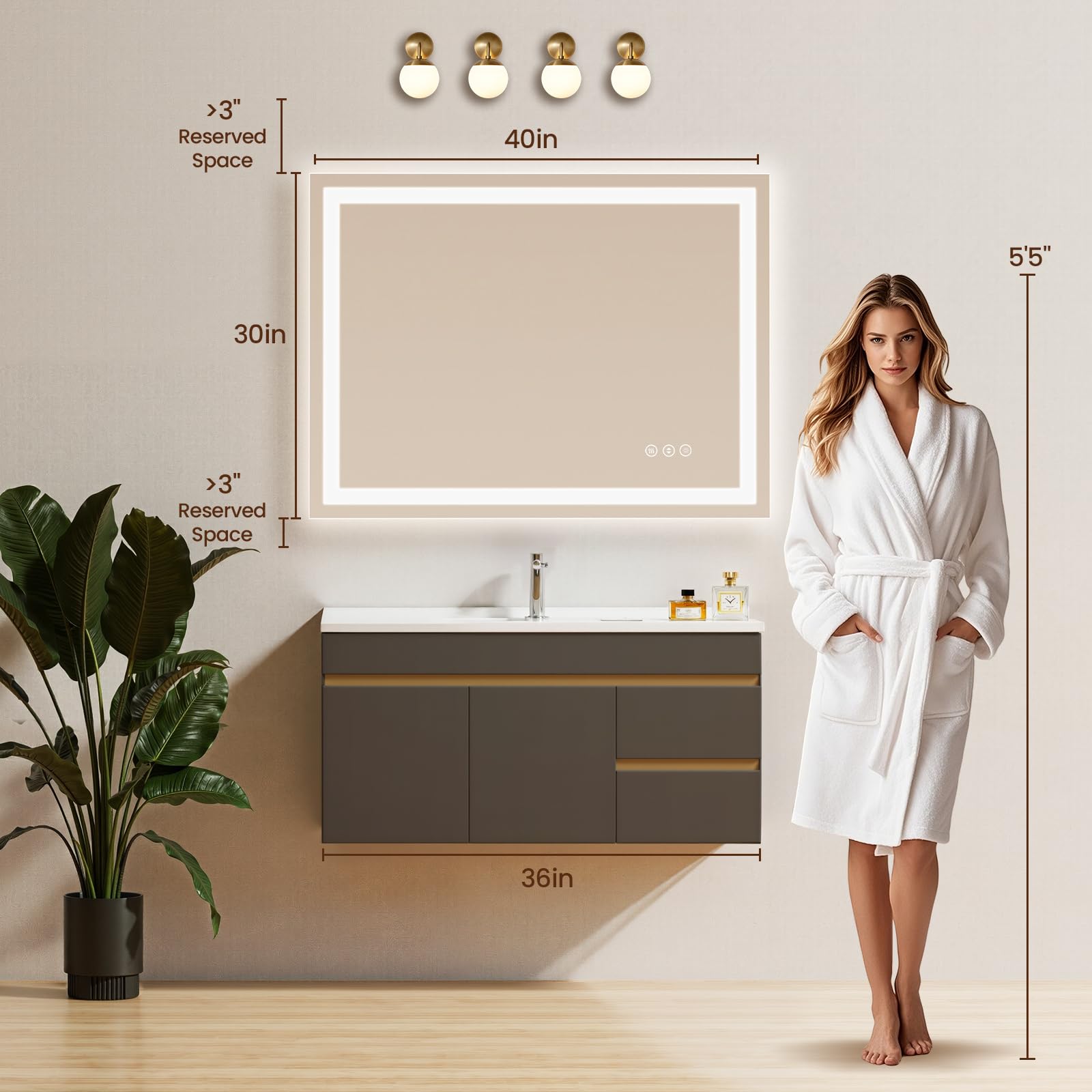 Rpoesx energy-saving defogger turns off automatically to save power.