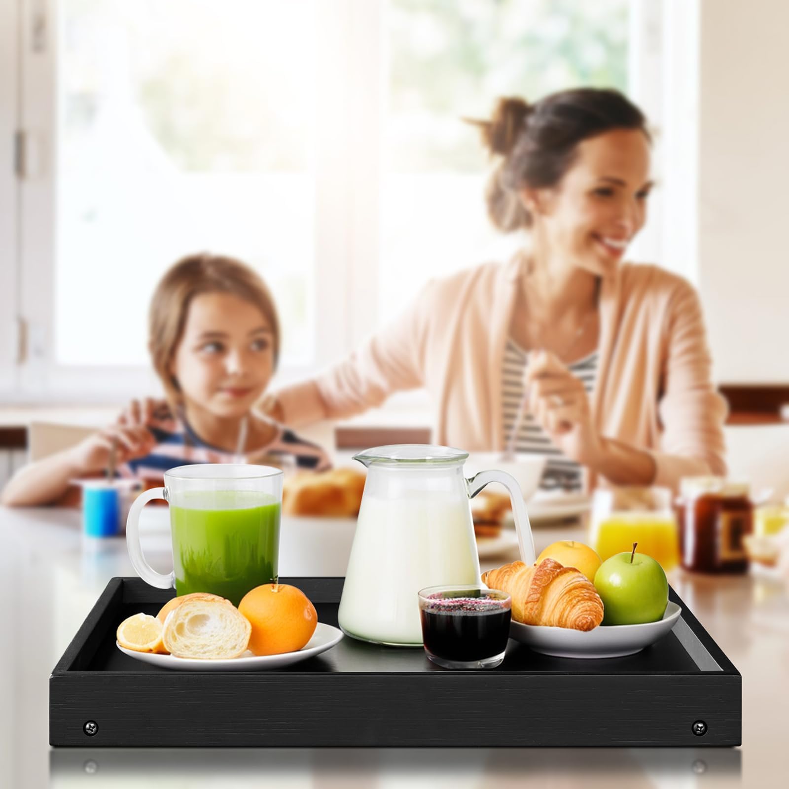 RRX bamboo bed tray shows natural wood texture and craftsmanship.