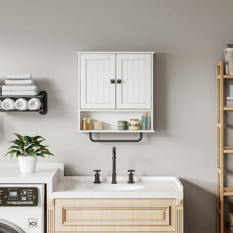 RRX wall cabinet measures 22 inches wide by 5.2 inches deep
