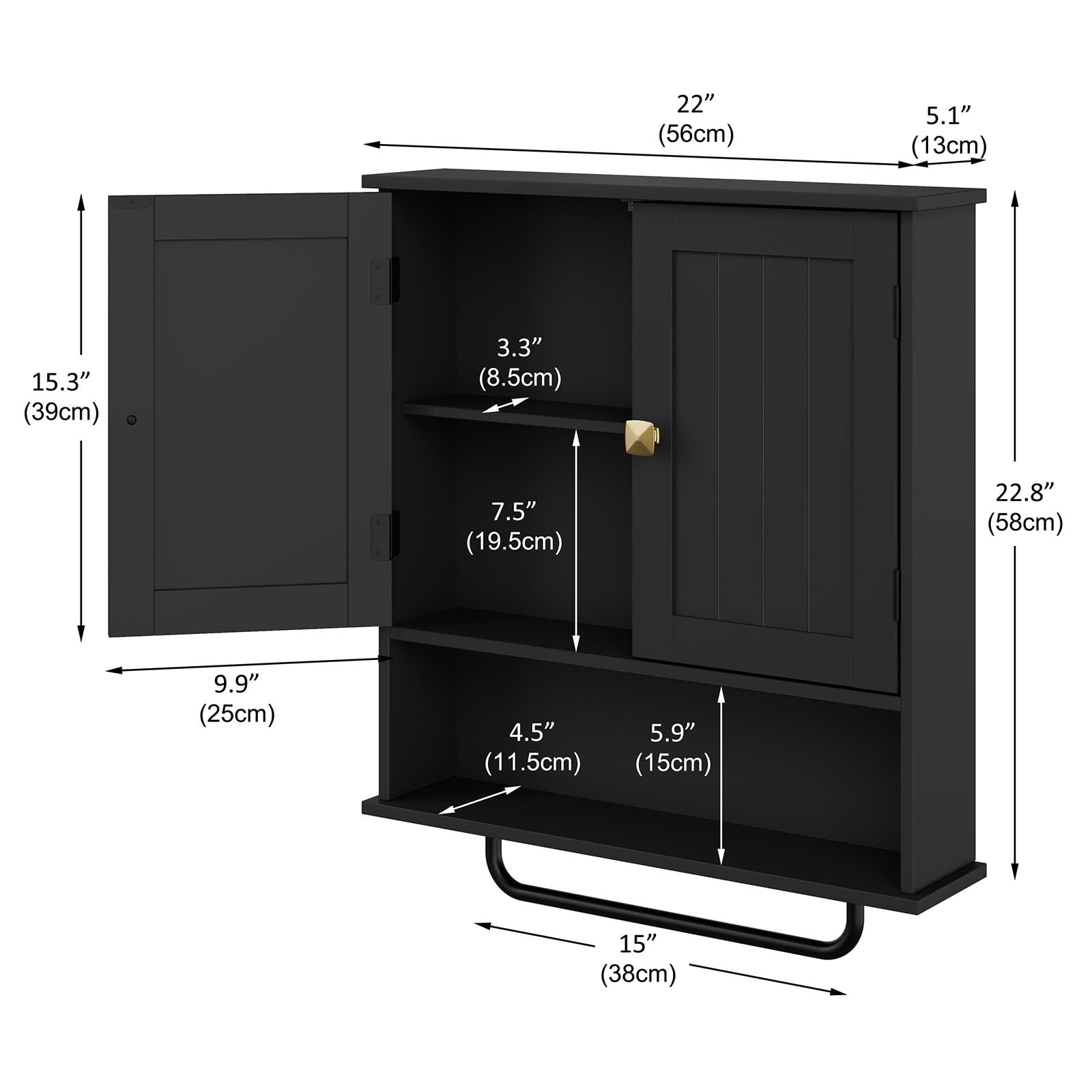 RRX multi-room storage use example for bathroom and laundry
