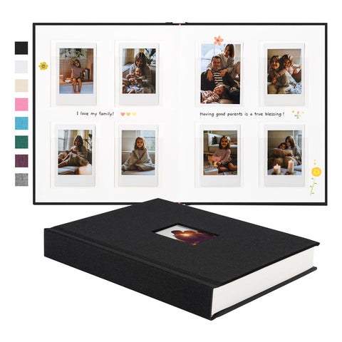 Rseozr Instax mini photo album cover featuring a personalized photo keepsake