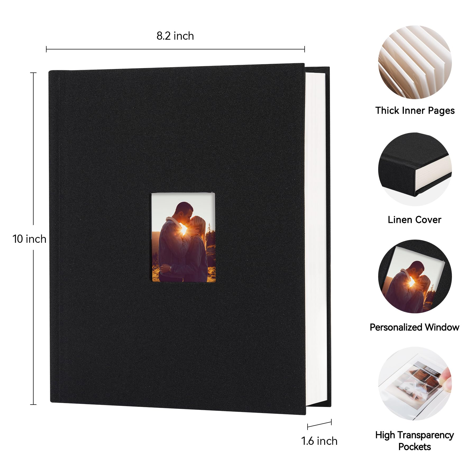Rseozr Instax mini photo album page display showing four photos per spread