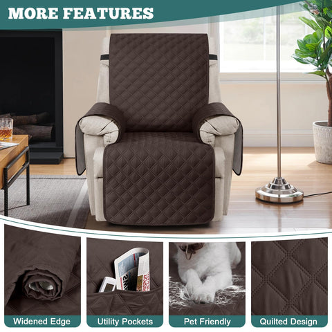 Ruaozz durable stitching and quality detail on chair cover.