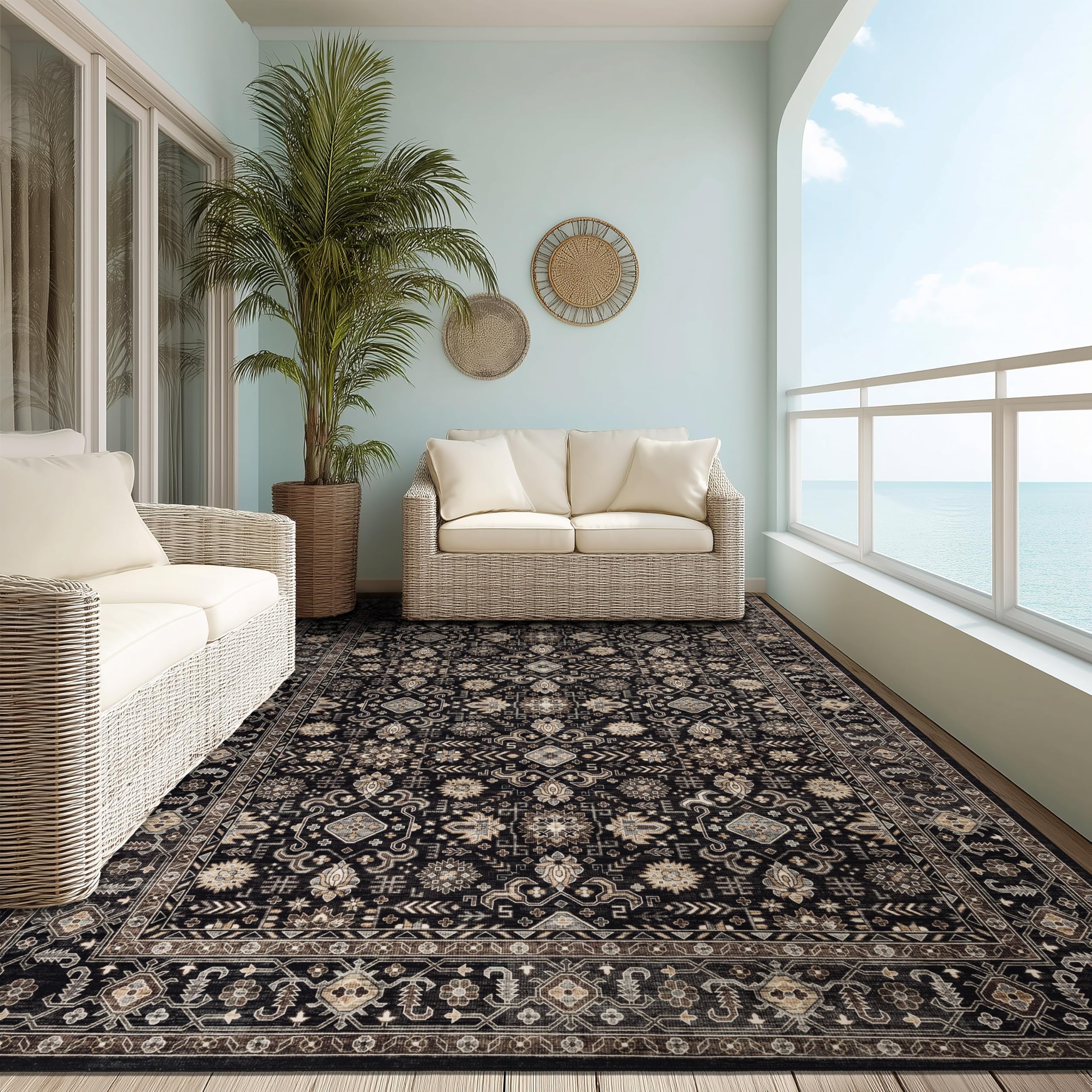 Ruaruarug ideal for high-traffic spaces like living areas and classrooms.