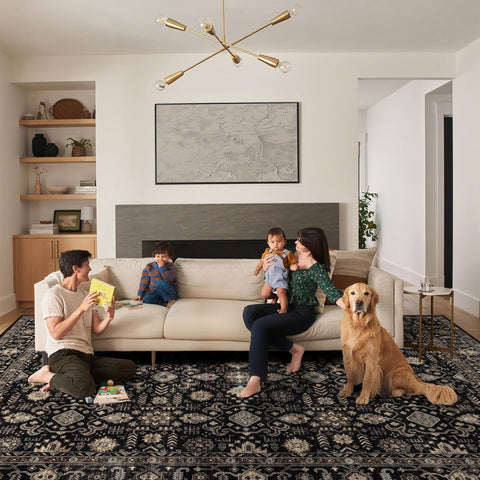 Ruaruarug patterned surface adds contemporary style to any room.