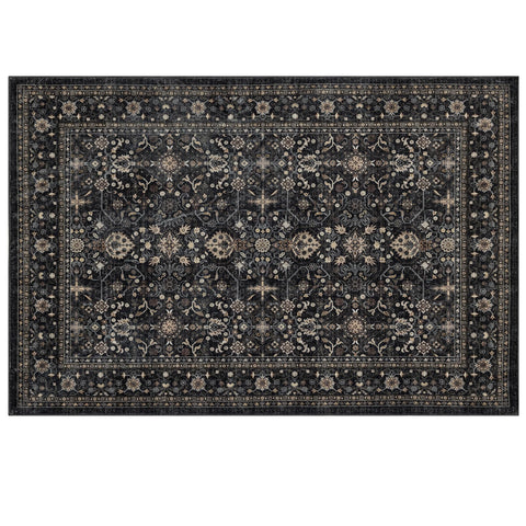 Ruaruarug Area Rug wrinkles relax after flattening for quick recovery.