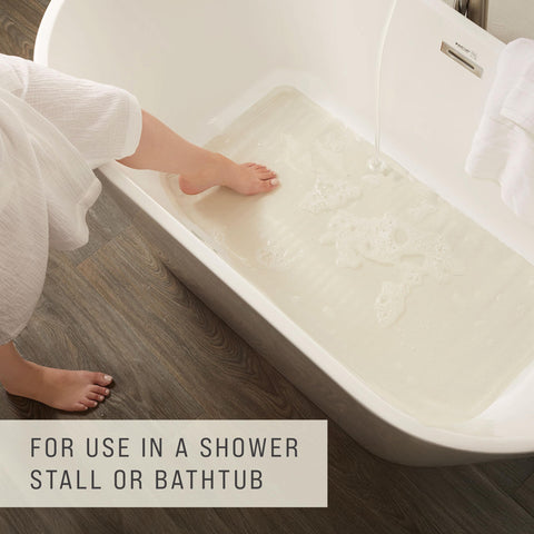 Rubbermaid Safti-Grip non-slip mat offering secure grip in tubs or showers.