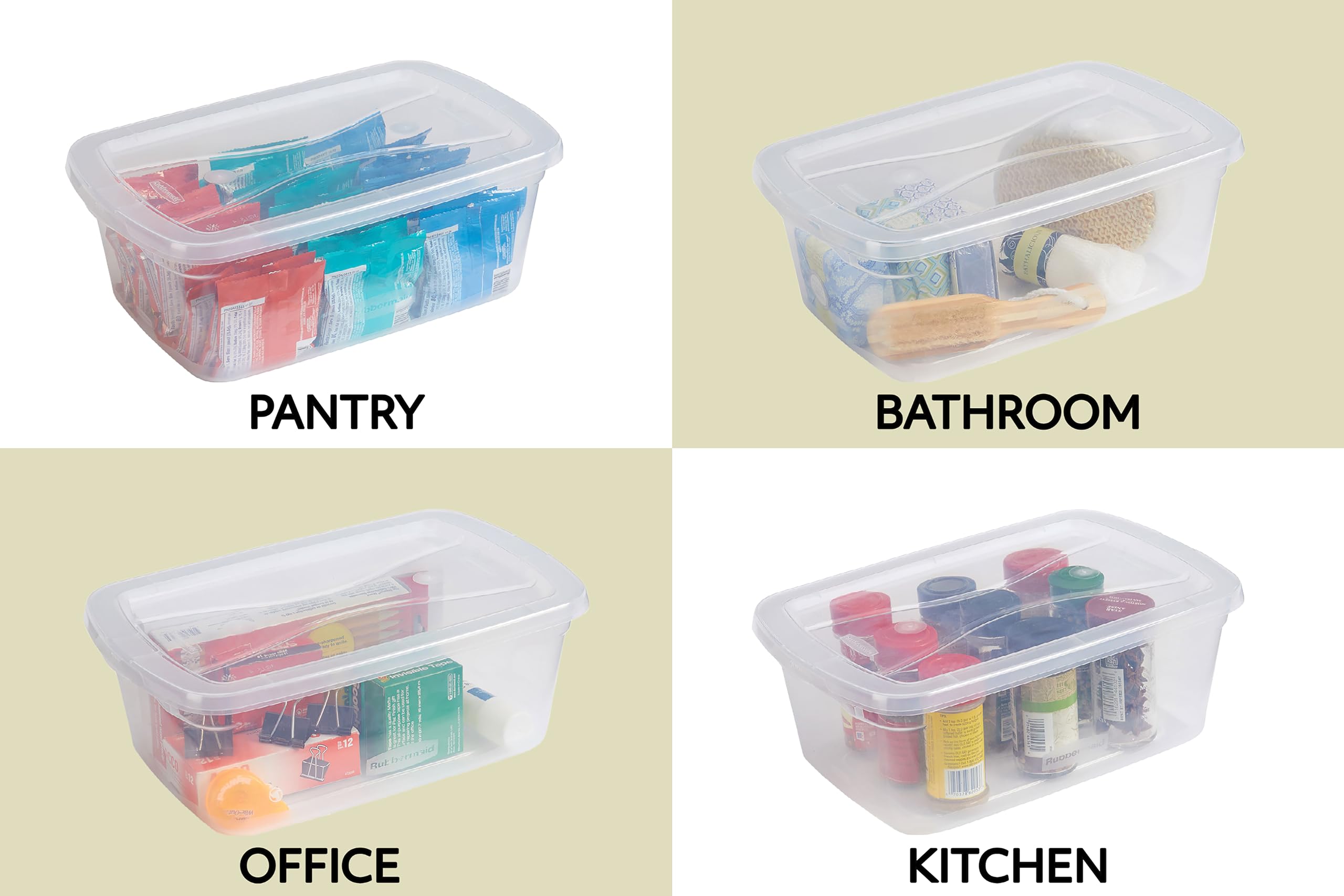 Made in USA, BPA-free plastic ensures lasting durability