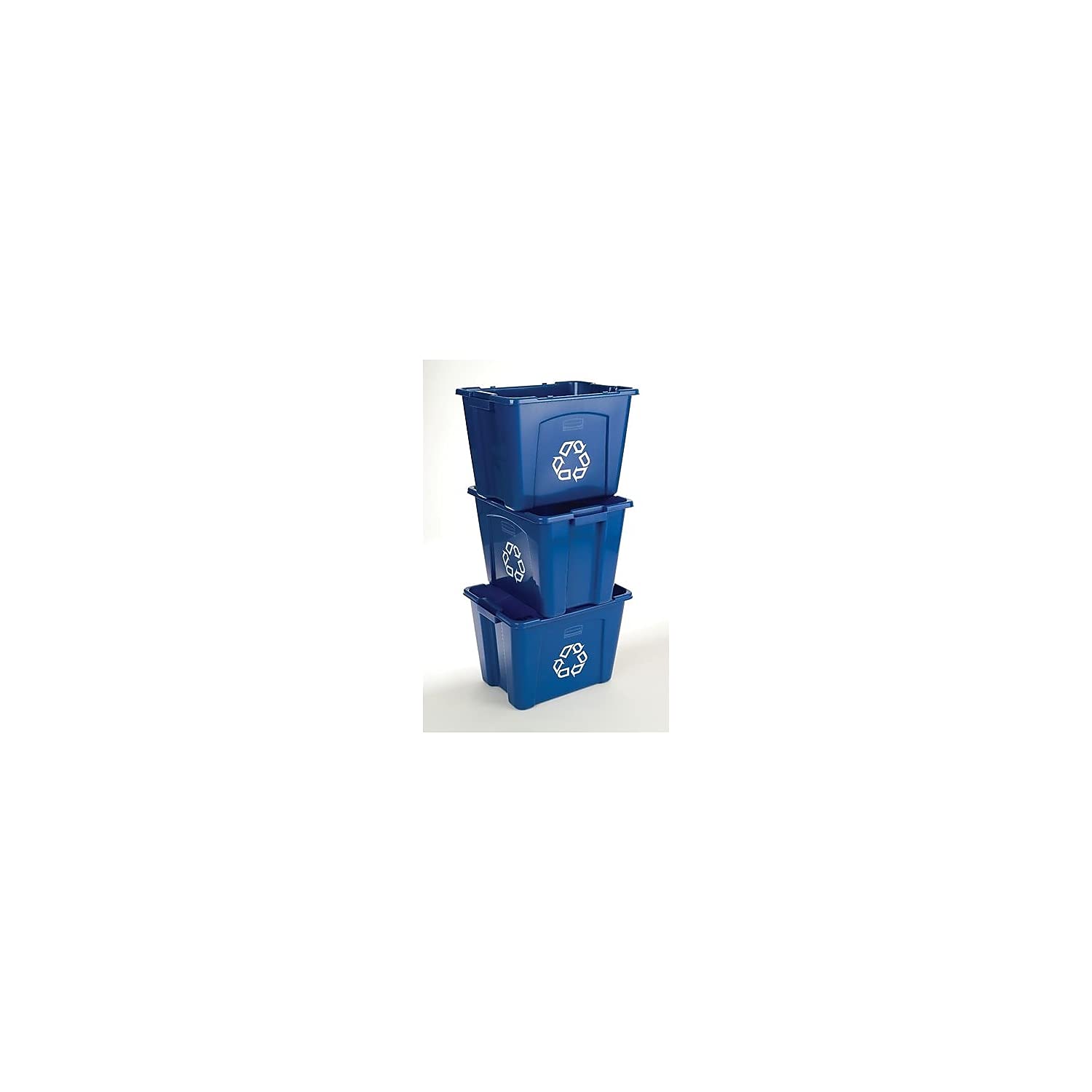 Rubbermaid Durable Recycling Bin for indoor and outdoor use