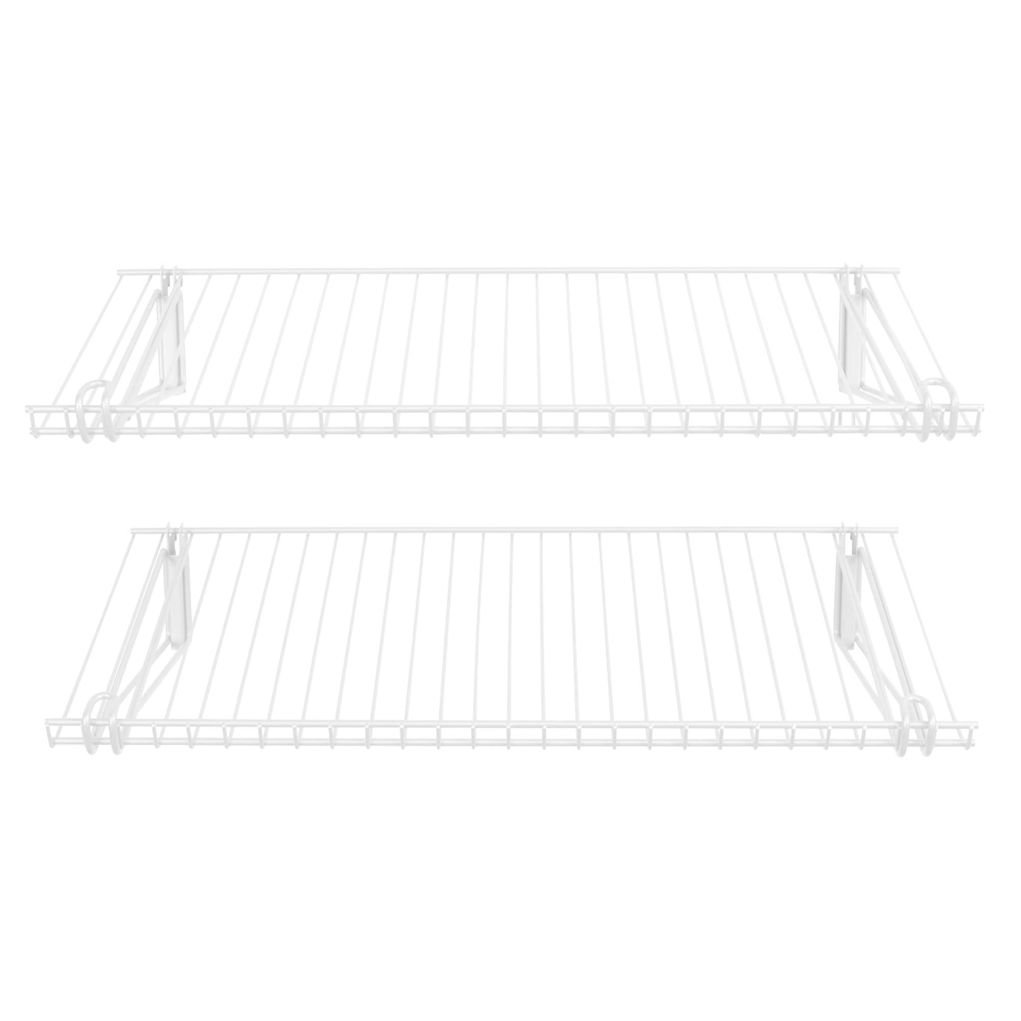 Rubbermaid Configurations 26-inch shelves add-on for organized storage.