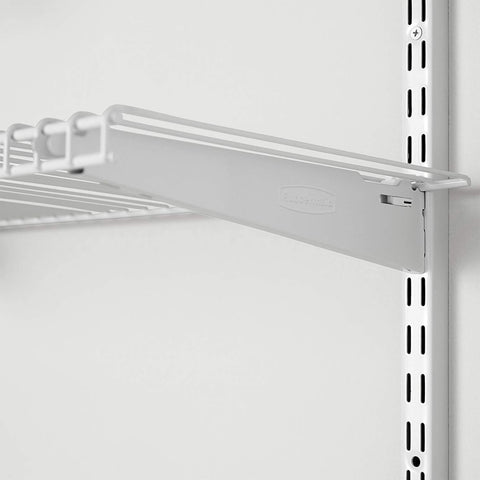 Rubbermaid Configurations 48-inch shelf option for extended horizontal storage.