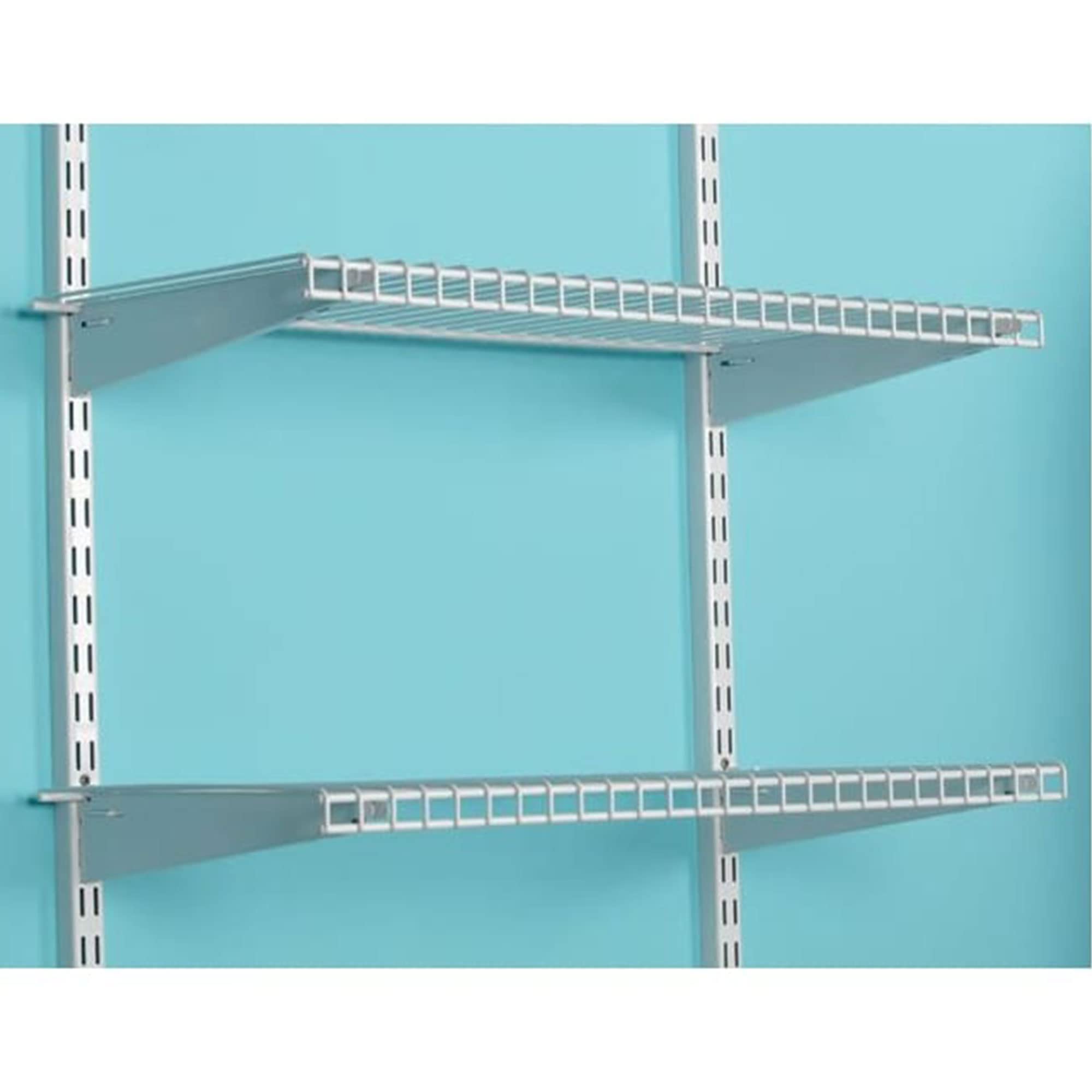 Rubbermaid Configurations epoxy finish helps resist snagging and rust.