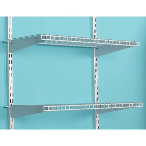 Rubbermaid Configurations epoxy finish helps resist snagging and rust.