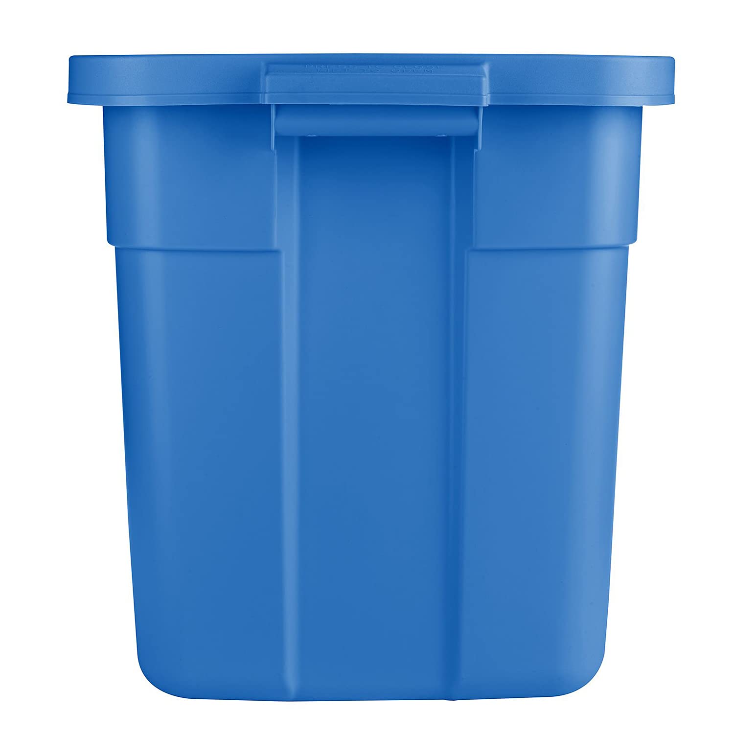 Rubbermaid Roughneck tote 18gal washable lids for maintenance