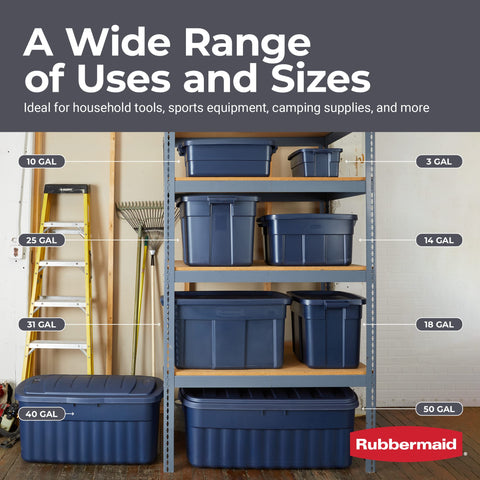 Lid stays tight to protect contents from moisture and pests.
