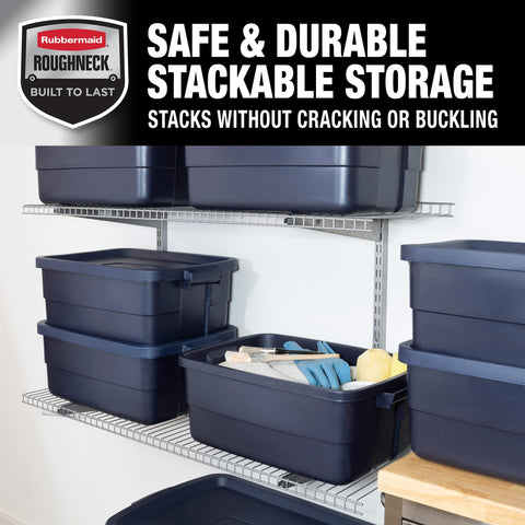 Roughneck tote temperature resistance for year-round storage