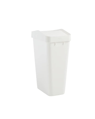 Rubbermaid swing-top lid helps quick waste access in busy kitchens