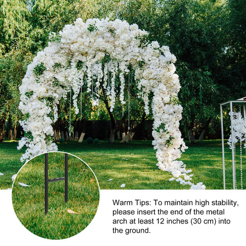 RUBFAC entryway garden arch enhances patios and walkways.