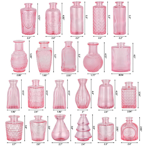 Ruckae pink bud vase small-02 showcasing delicate glass for versatile decor.