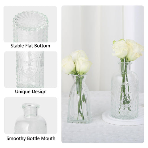Ruckae secure packaging ensures safe arrival of glass bud vases