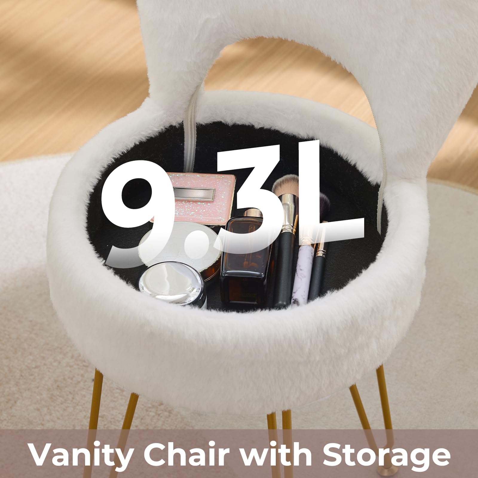 RUCUKEN hidden storage highlights the 9.3L compartment