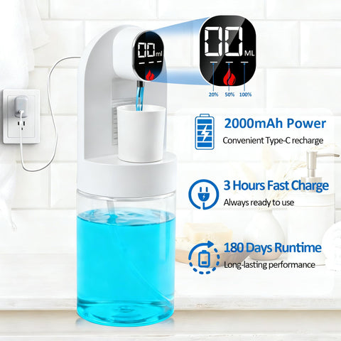 Rudnia transparent 600ml tank enabling easy monitoring and refills