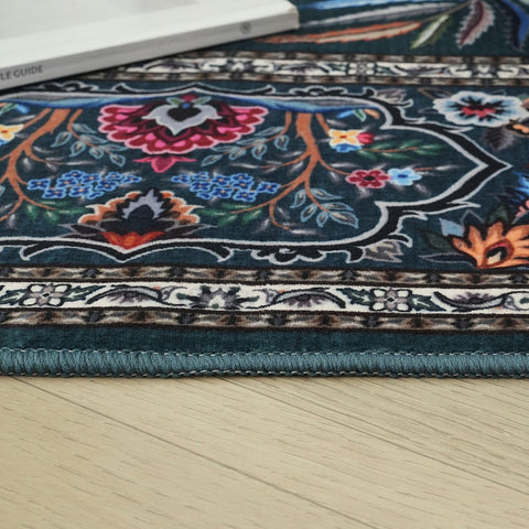Rugcomf kid and pet-ready rug handles playful days and spills.