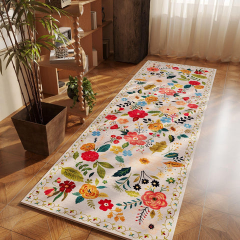 Rugcomf low-pile soft texture photo highlights cloud-like comfort underfoot.