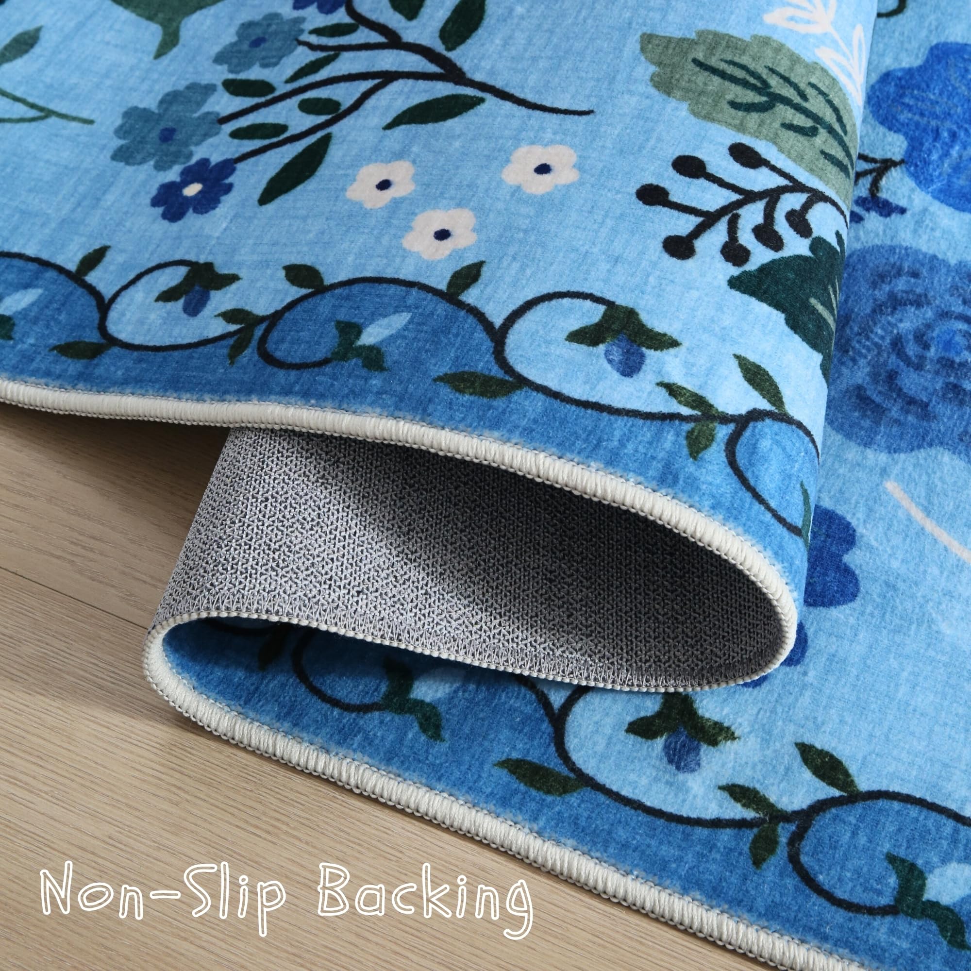 Rugcomf Rugrunner vintage medallion print enhances living spaces with timeless charm.