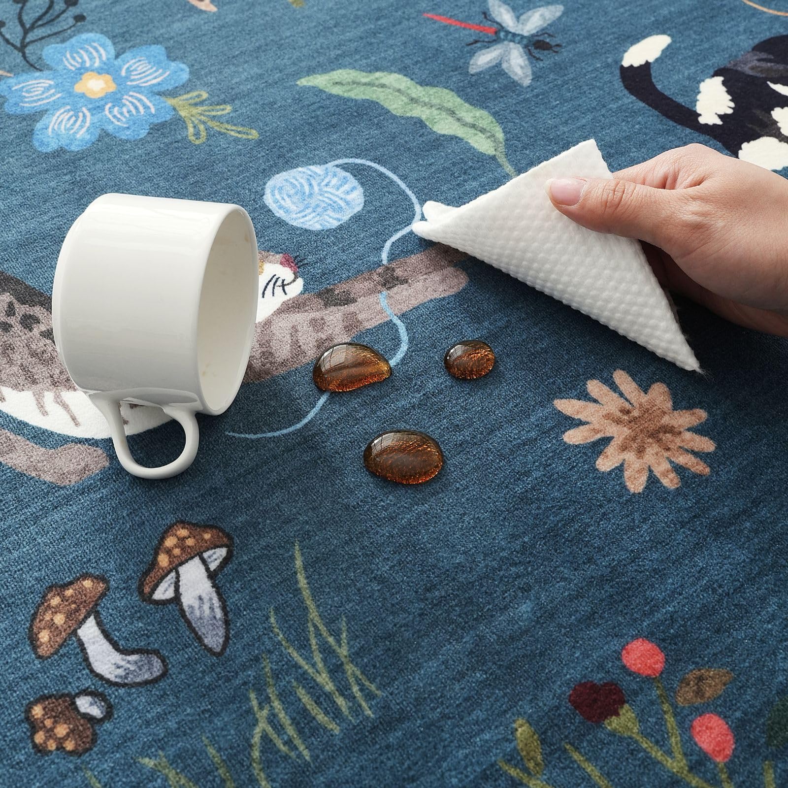 Rugcomf Runner kid-pet-friendly design suits busy homes