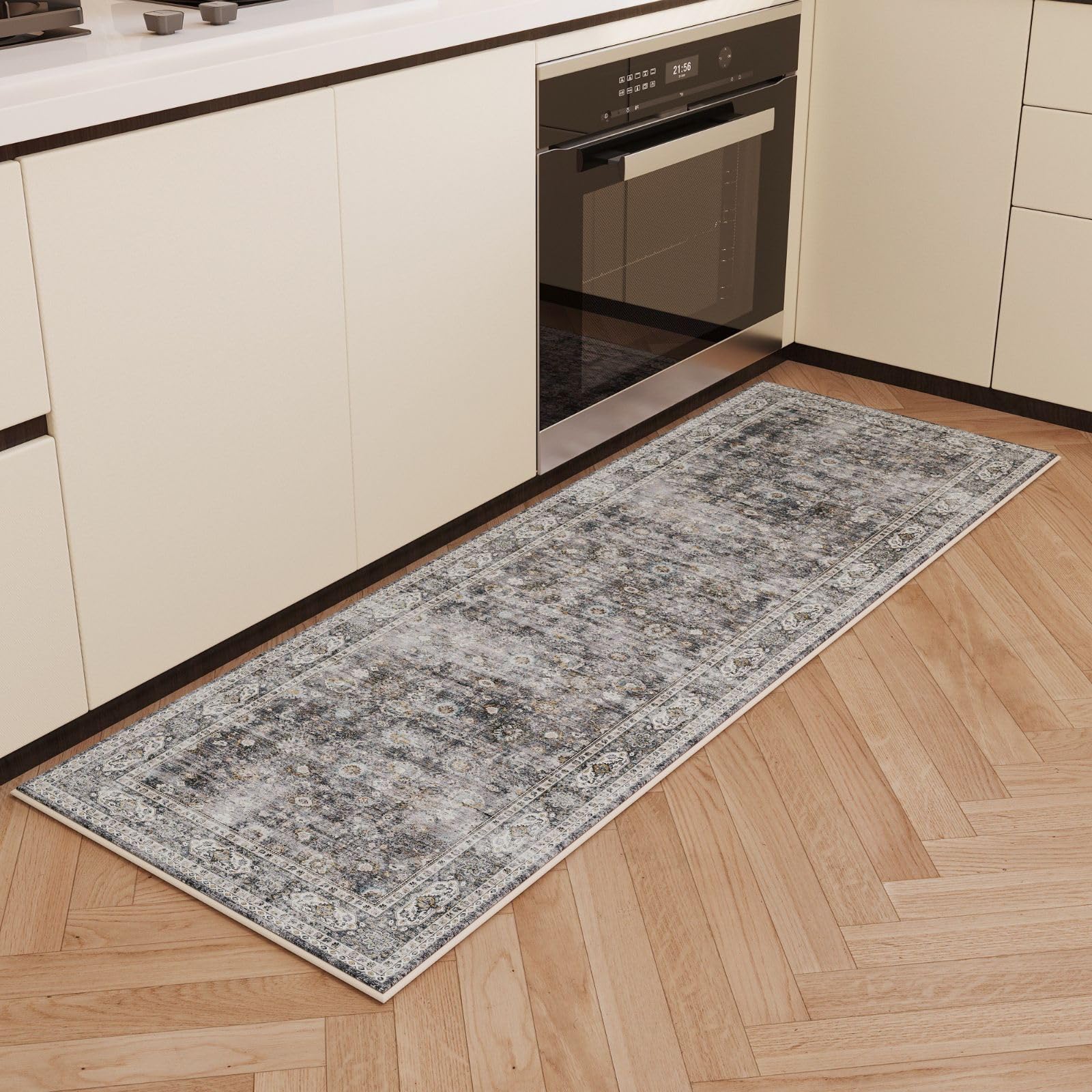Rugcomf Runner ideal for busy kitchen entryways and high-traffic areas.